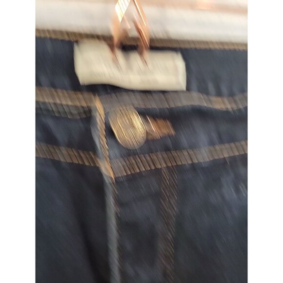 Levi's 512 Jeans Womens 8M Blue Perfectly Slimming Boot Cut Dark Wash Denim - Picture 4 of 7